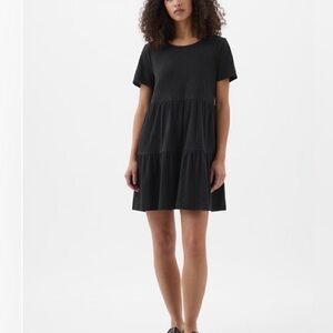 Classic Black Tiered Dress